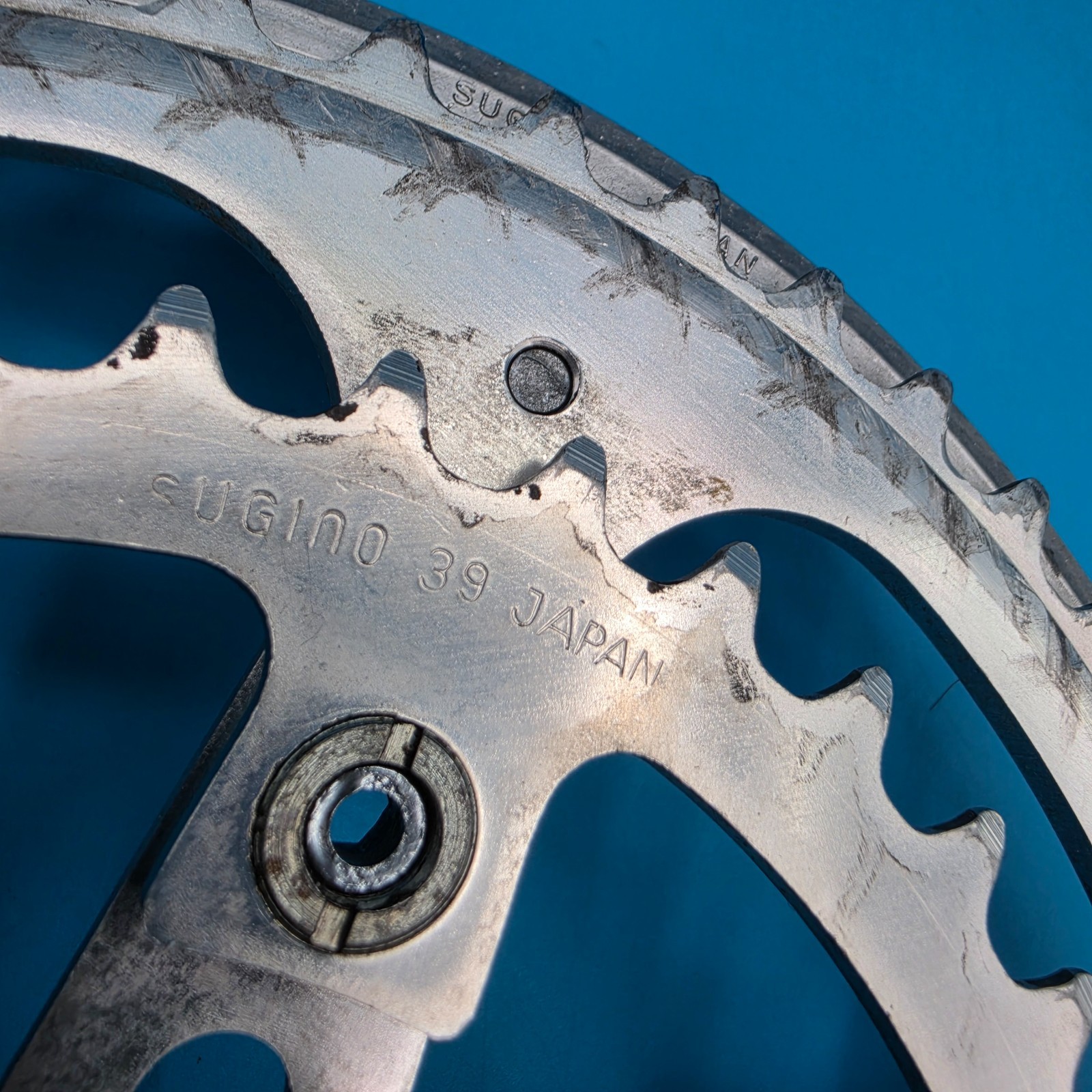 Sugino Super Maxy Square Taper Crankset 170mm 52/39t 110 BCD f22
