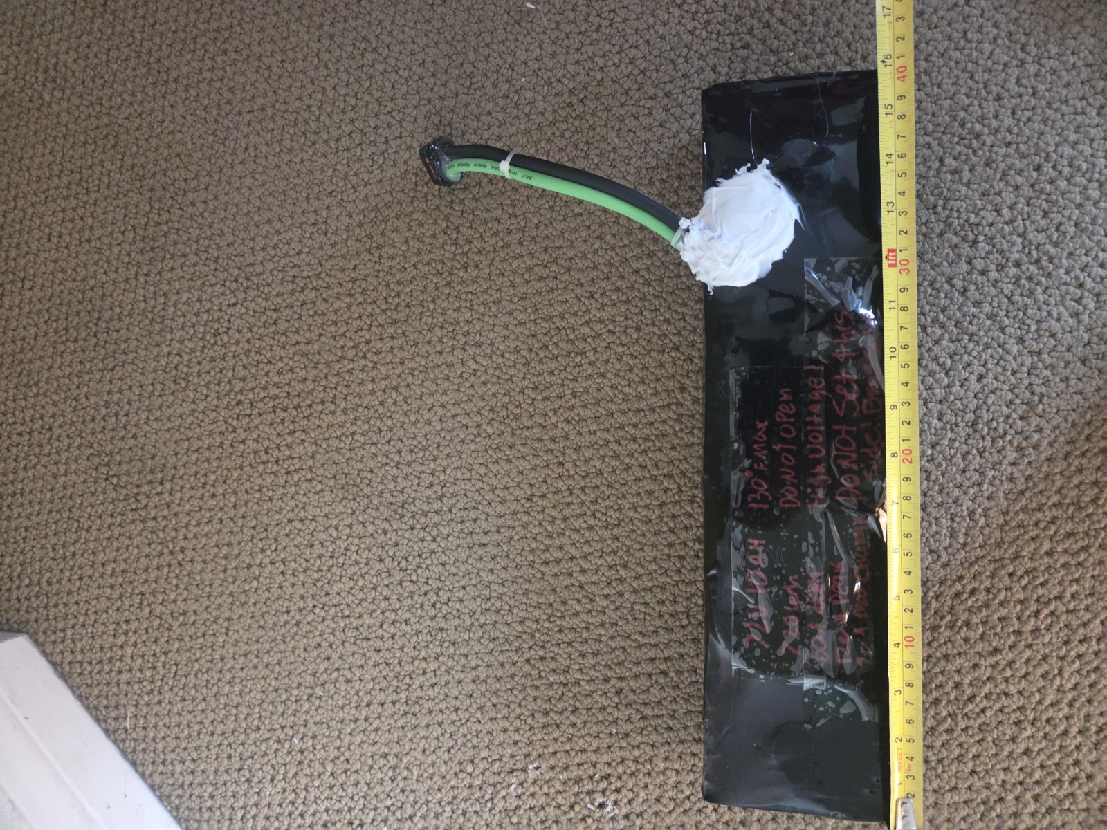 72v 10ah Ebike Mini Stick Batter-y Made With Grade A EVE Cells 20p Cells 120a Pk