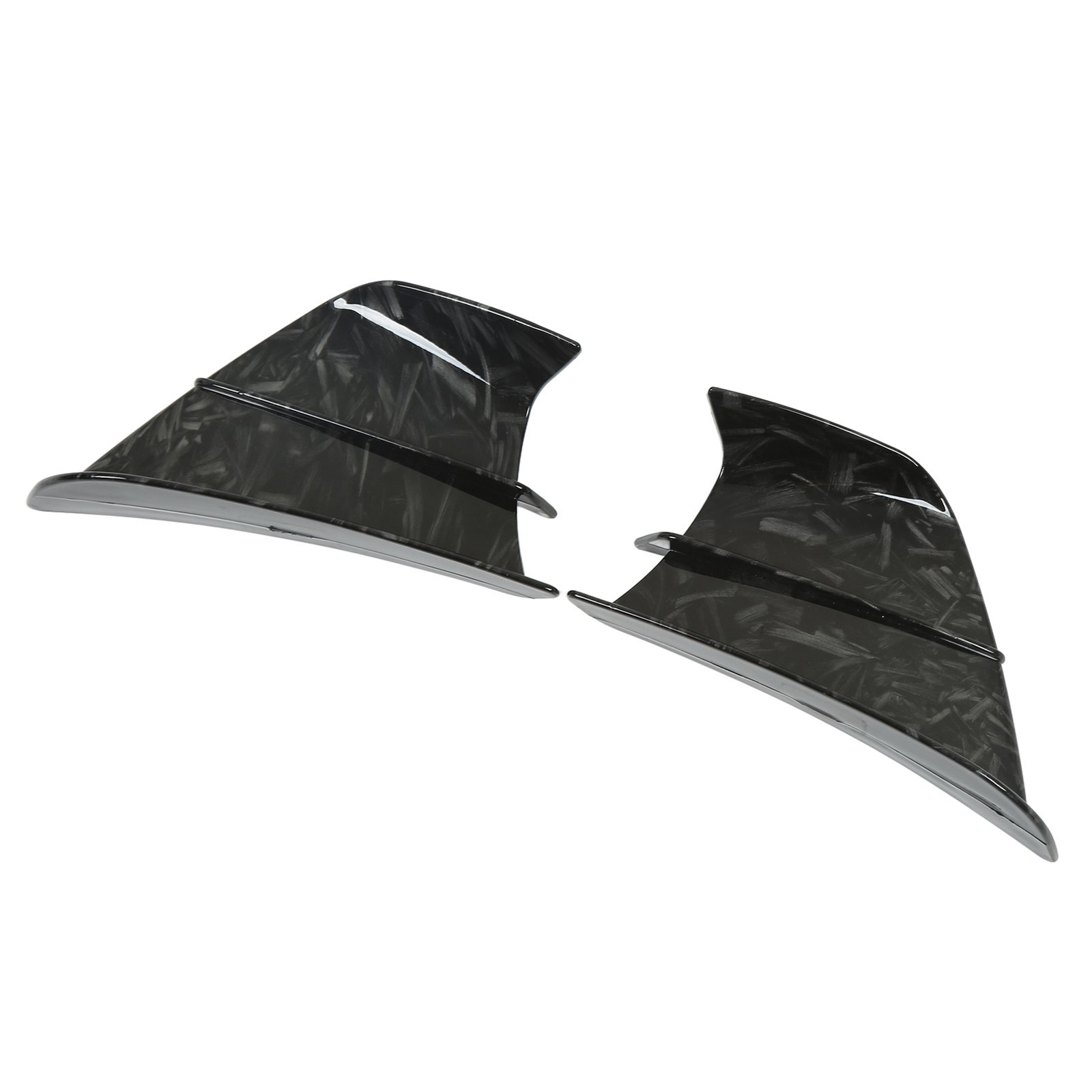 Front Fairing Winglets Sporty Look Scratch Free Cool Design Motorcycle Side XIQE