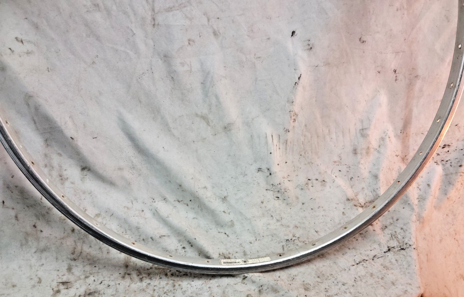 Weinmann 27″ 630ISO Vintage Road Bike Rim Set 36S USA/Belgium Made Rim Brake SLV