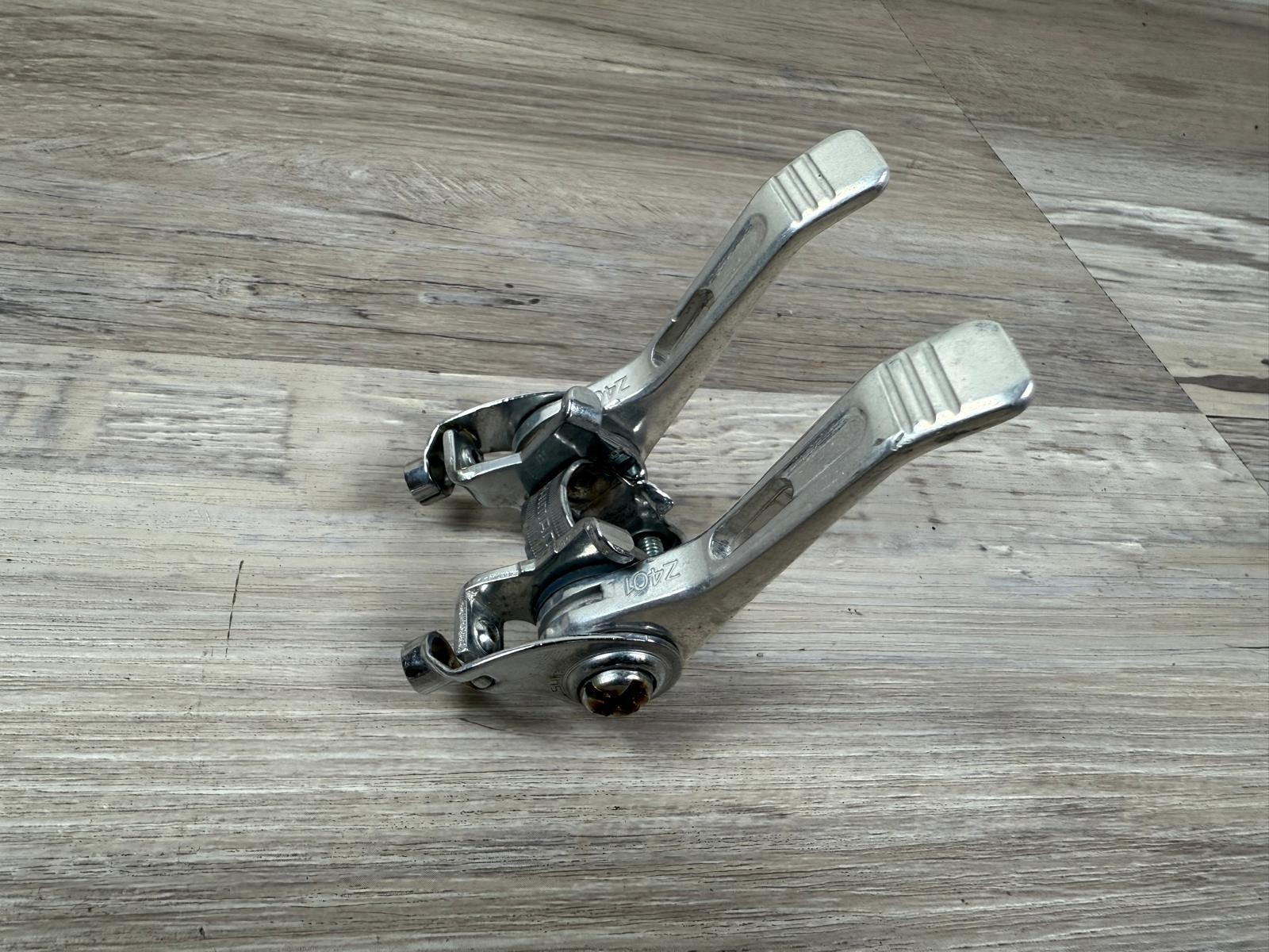 Vintage Shimano Stem Shifter Set Z401 Shift Lever Friction SL-Z401 22.2mm