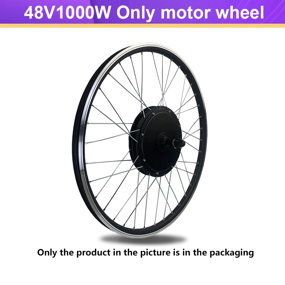 48V 1000W Electric Bike Conversion Rear Rotate Hub Motor Wheel Drop Out 135mm