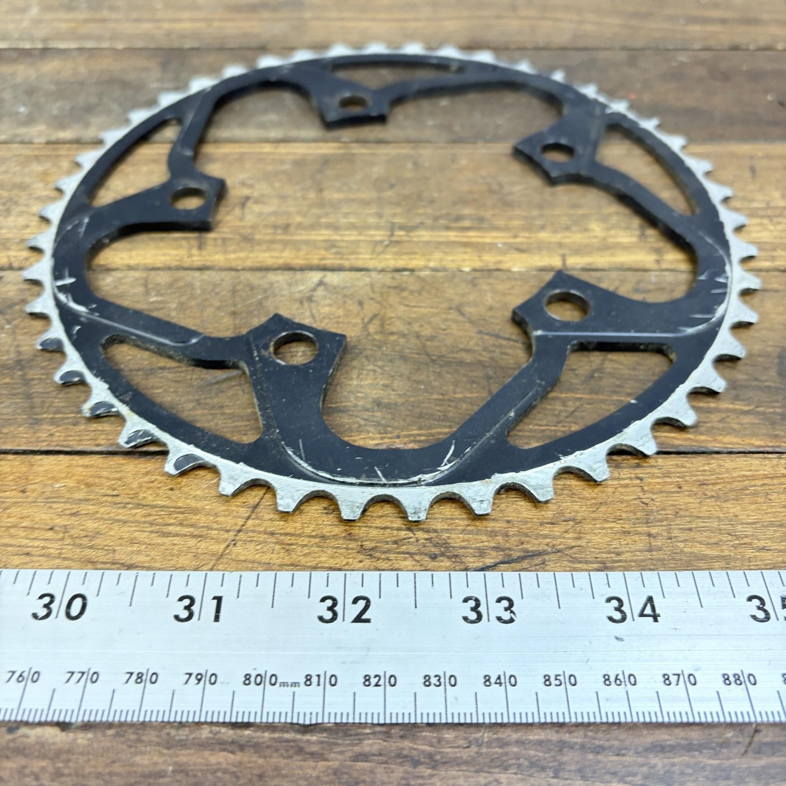 Sun Ringle 46T Chainring 110 BCD 5-Arm Black Aluminum Road MTB Bike