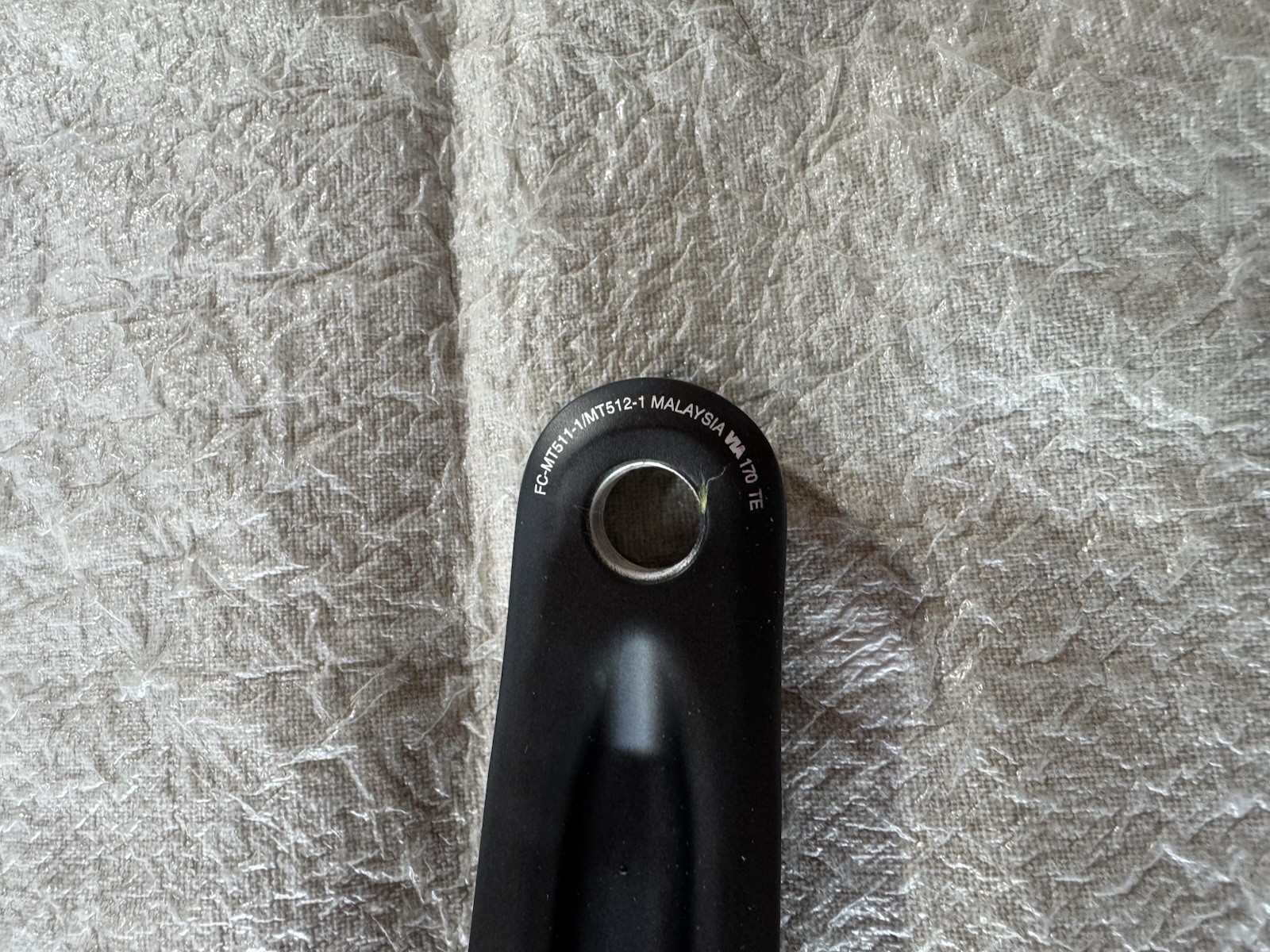 Shimano MT511, 30T steel ring, Boost (52mm chainline) 170mm