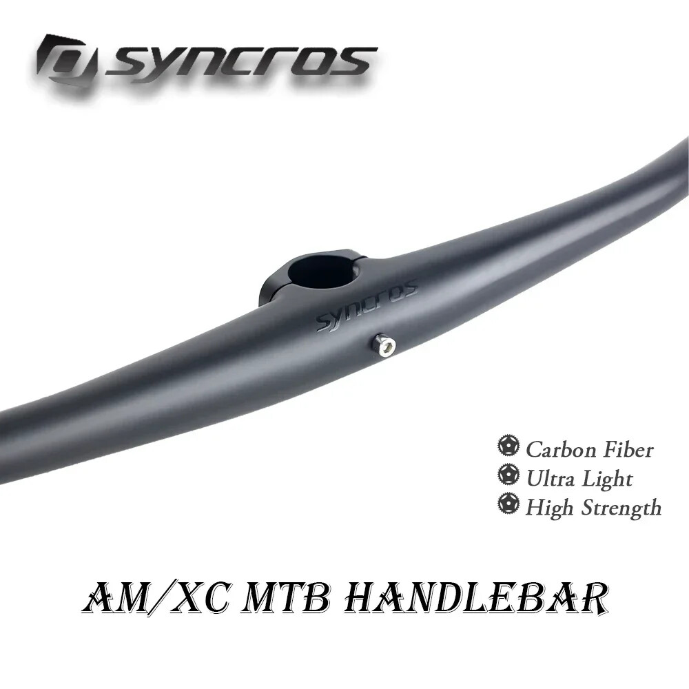 Carbon Mountain Bike Integrated Handlebar 28.6mm UD Matt Stem 35mm 720-800mm