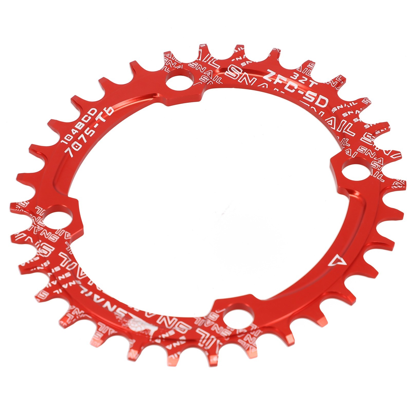 SNAIL Bearing Narrow Wide 1pc Bicycle Chainwheel Round Oval Disc Bike Cycling