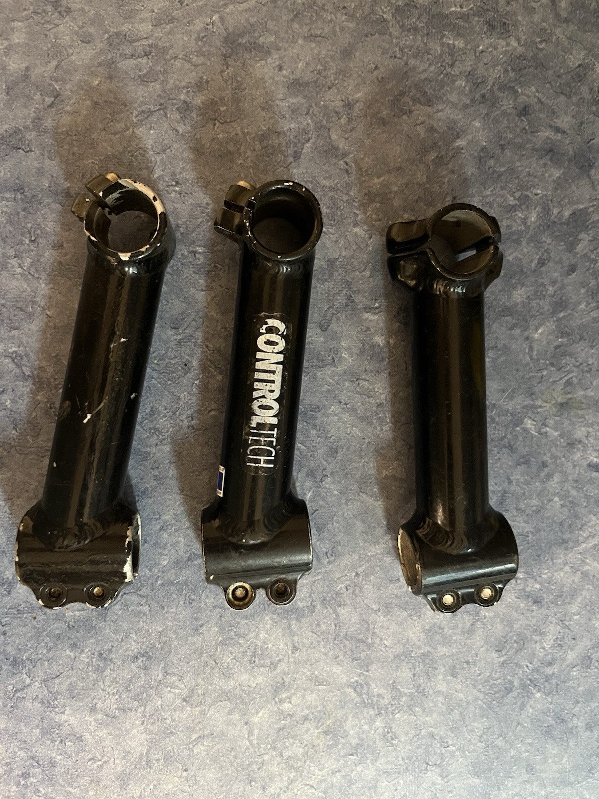 3 Vintage Threadless 1” Steerer Mountain Bike Stems – Control Tech – VRC
