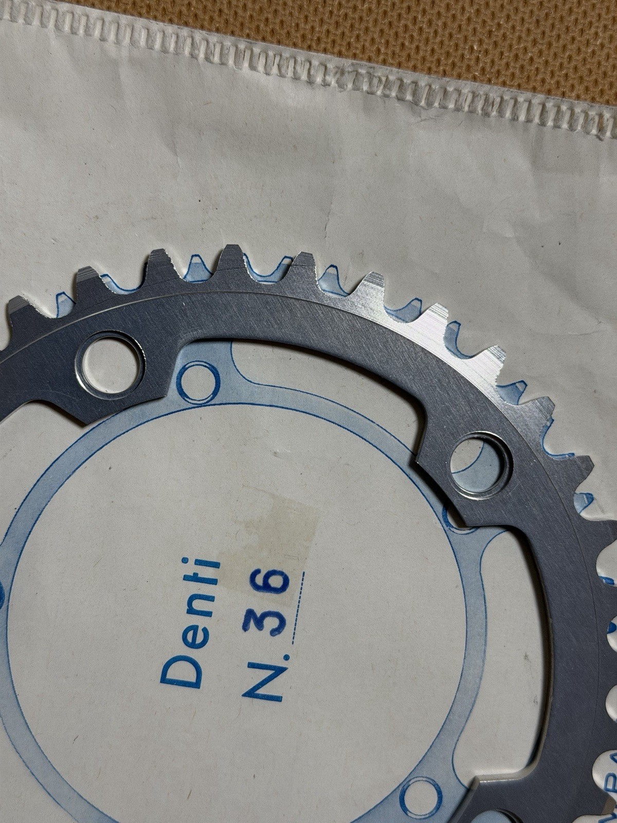 NOS Vintage Campagnolo Gran Sport 36T Chainring 116 BCD For GS Triomphe Victory