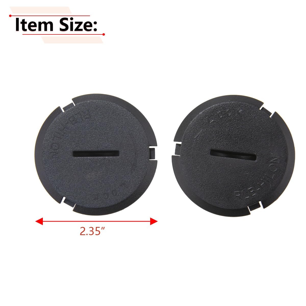 2PCS Headlight Adjuster Bezel Cover for Corvette C5 1997-2004