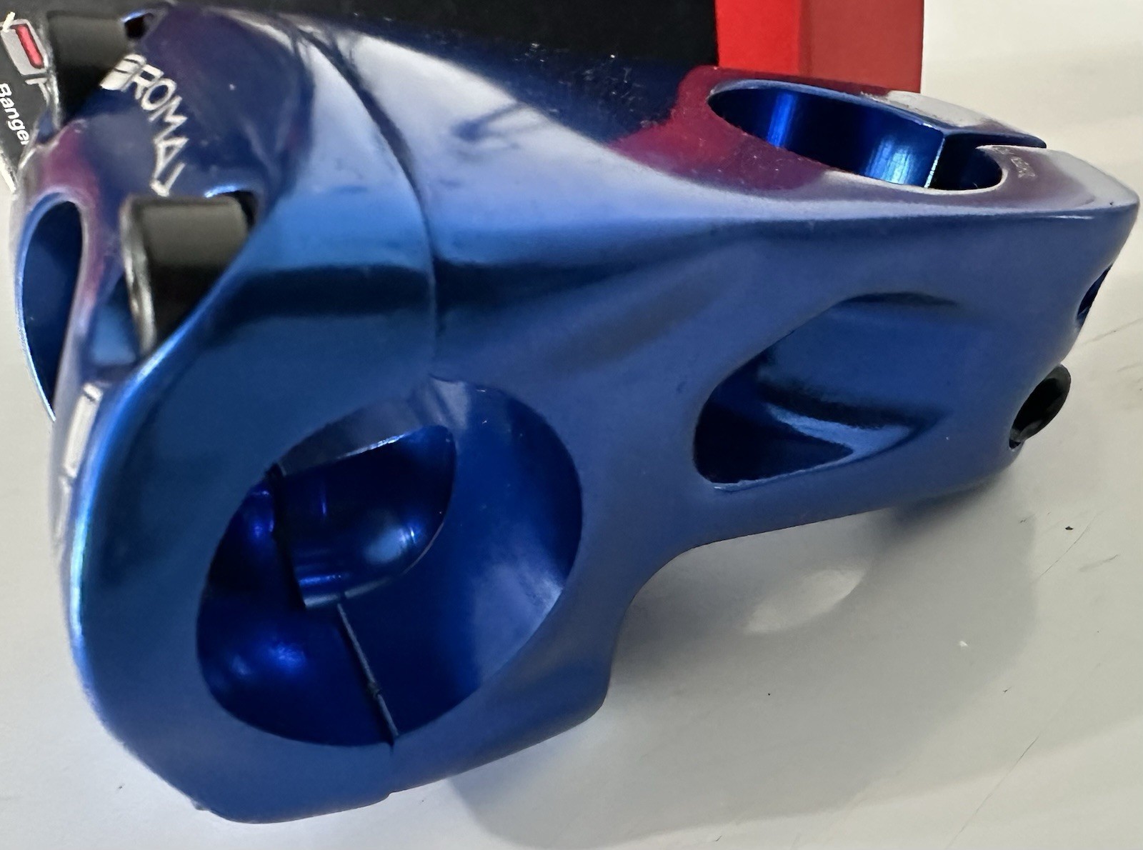 BMX Race Promax Impact 53mm Front Load Stem for 31.8mm Bars Red