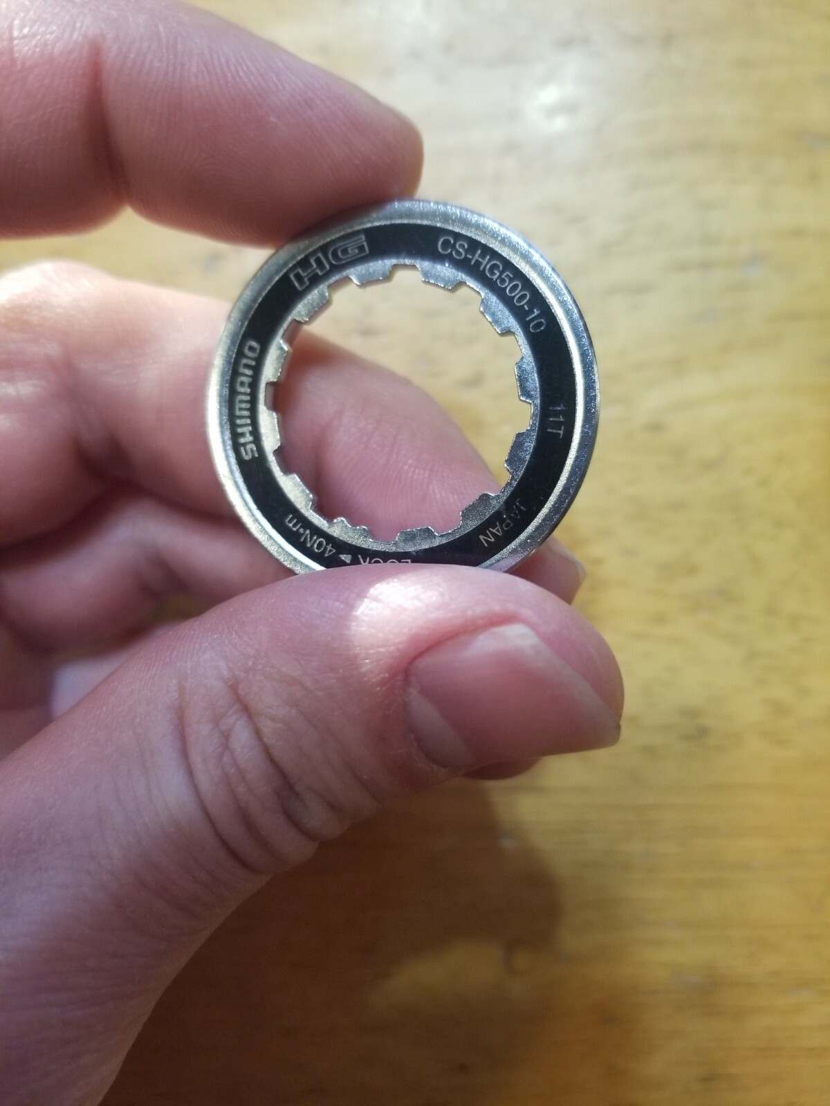 Shimano 105 CS-HG500-10 10 9 Speed Bike Cassette Lockring Will Work on Dura Ace