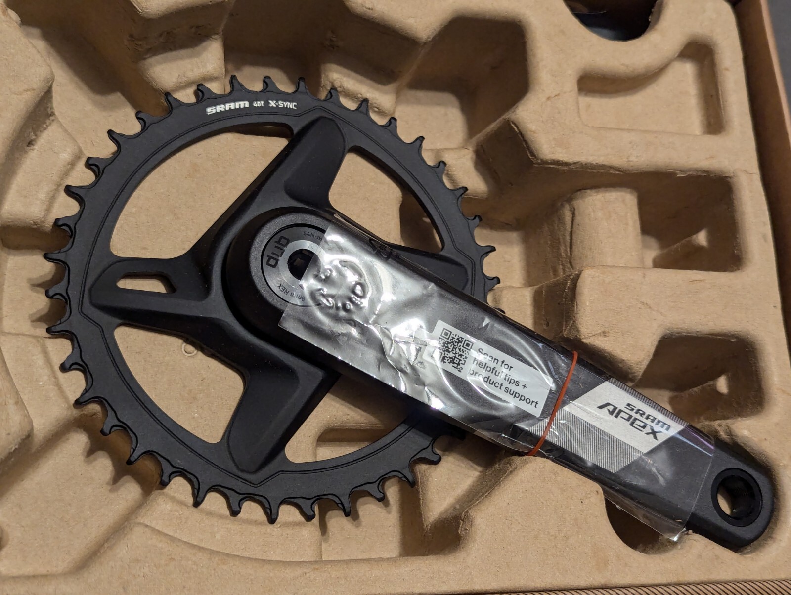 Sram Apex 1 Wide DUB D1 Crankset 12 Speed 8-Bolt Direct Mount BCD 175mm 40t