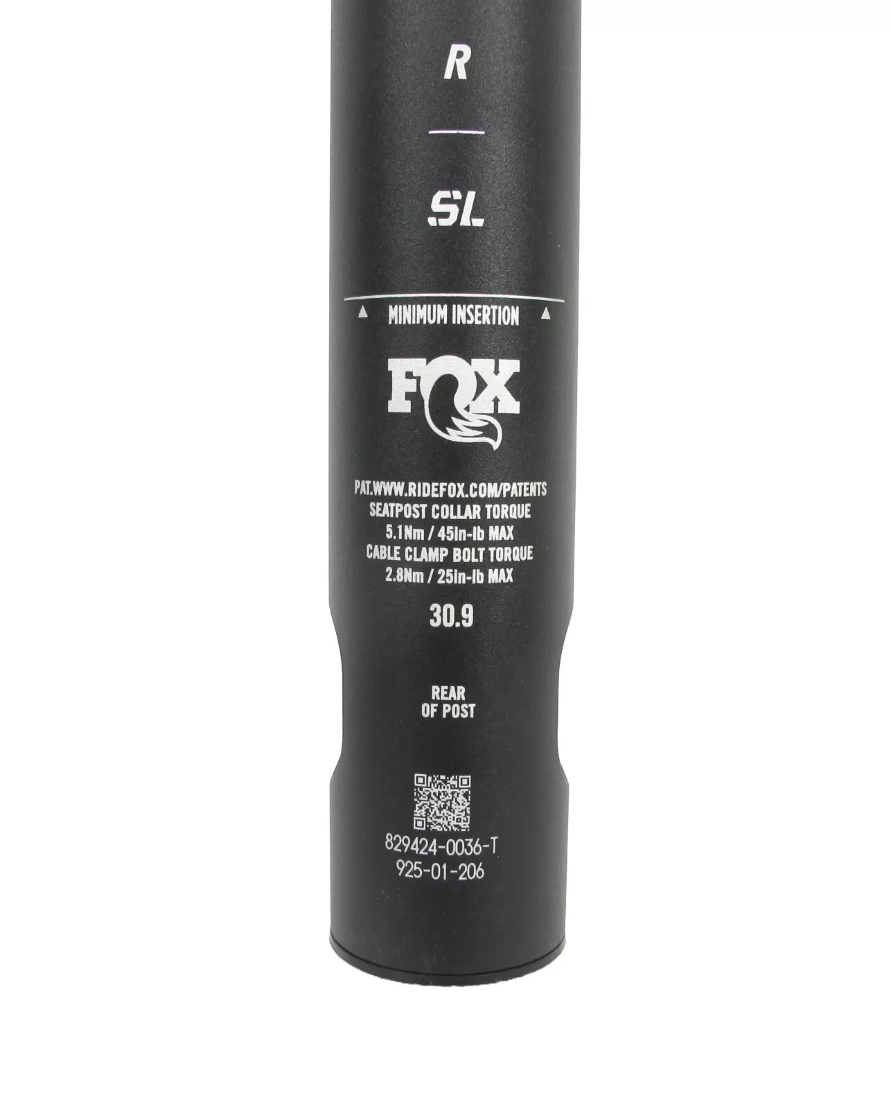 FOX Transfer SL 30.9 75mm Factory / PE Dropper Internal Seatpost – $399 MSRP