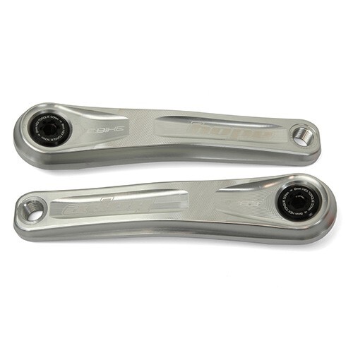 Hope E-Bike Crankset 165mm Crank Arms Standard Offset Bosch – Silver – Brand New