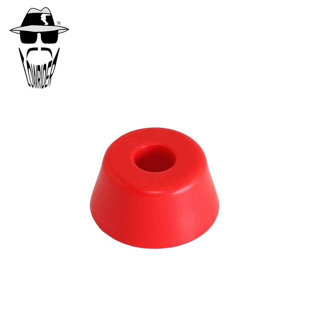ORIGINAL LOWRIDER 8 Ball Branded Bicycle Springer Cushion Rubber Red 32x16mm.