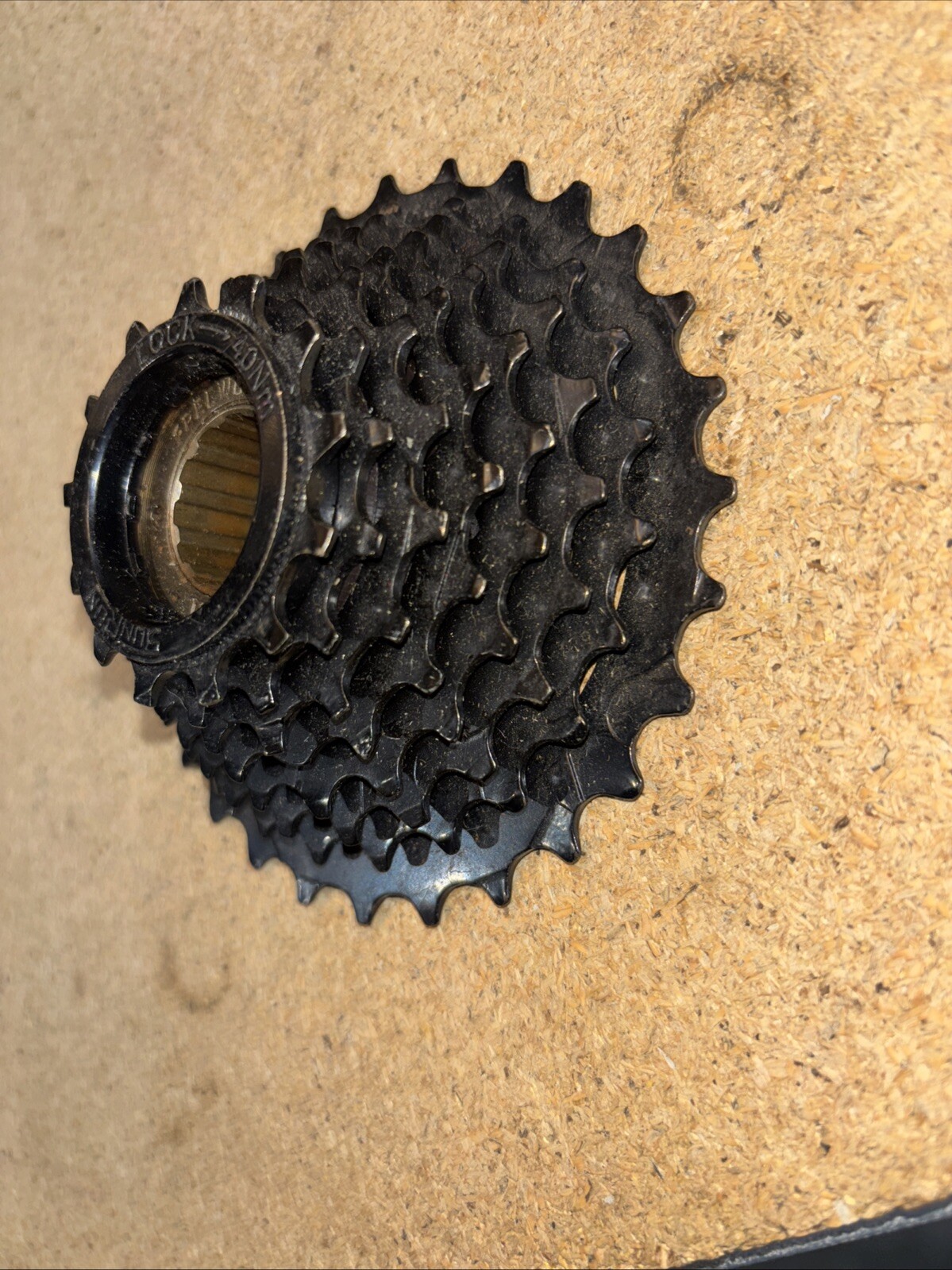 Sunrun 8 Speed Freewheel NOS 13-28 Black Steel- Mountain/Road/Gravel