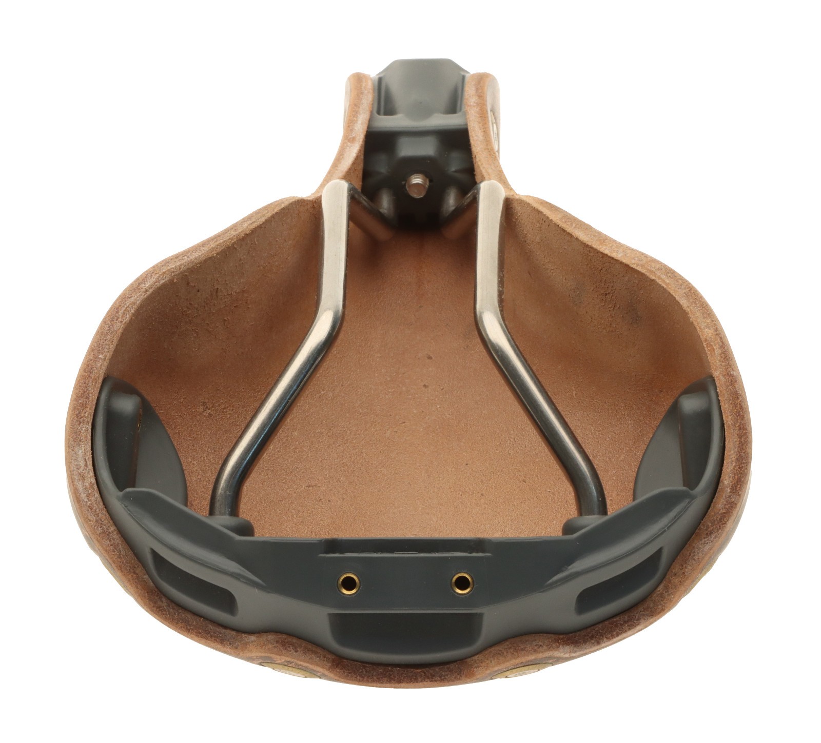 Gilles Berthoud Marie Blanque Saddle Steel Rails Hard Leather Cork NEW NOS