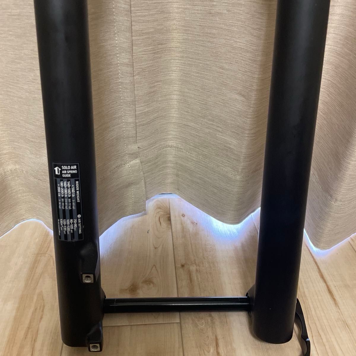 Rockshox style fat bike suspension fork lightweight