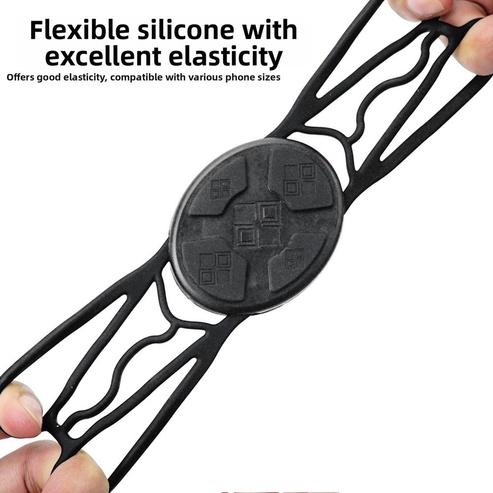 New Bike Computer Mount For Garmin Nylon And Silicone 4.7-6.9inches Phone Holder