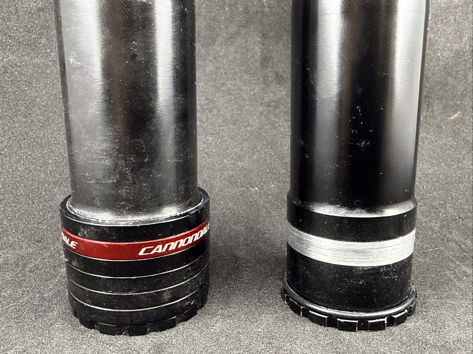 TWO Cannondale Lefty OPI Steerers & Misc. Spacers for LEFTY Fork