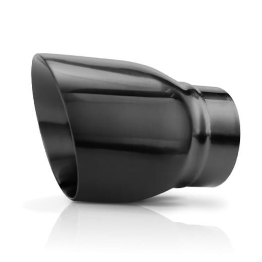 Black Exhaust Tips 2.5″ Inlet, 2.5″ Inlet 2.5″ ID – 3.5″ OD – 5″ Long Weld