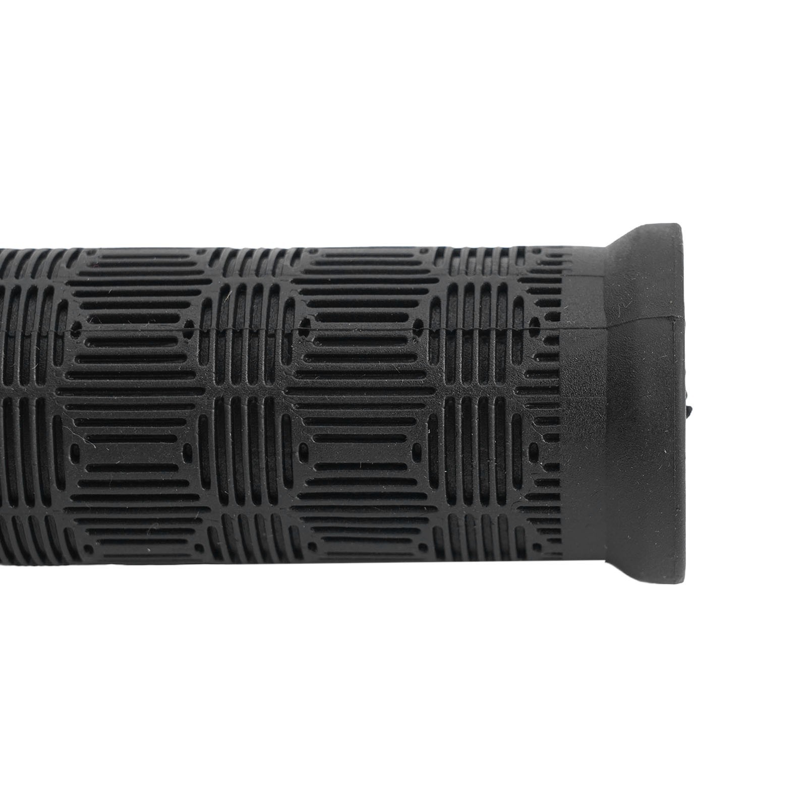 Black Rubber Bike Bar Grips with 125mm+75mm Length Perfect for Cycling