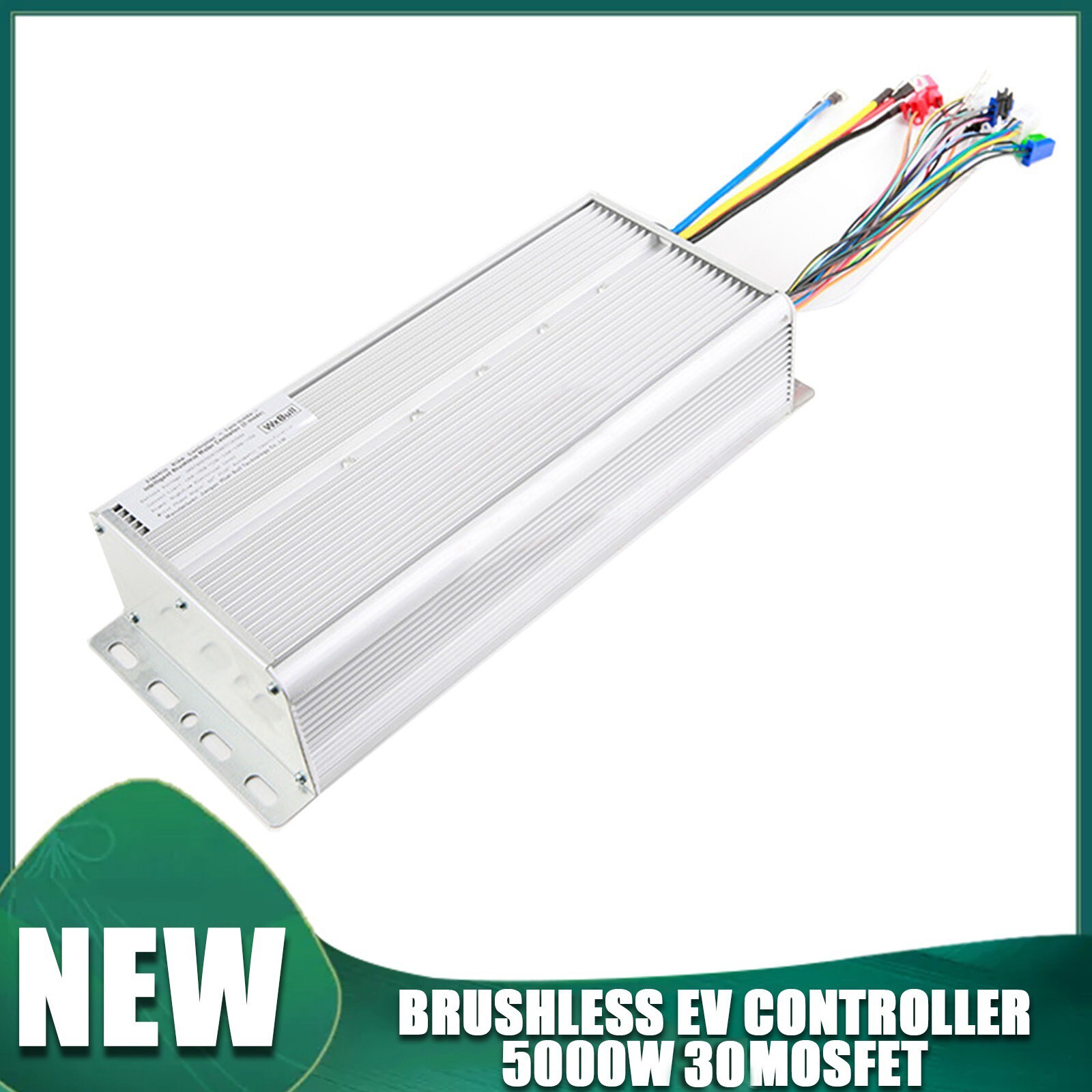 Brushless EV Speed Controller 5000W 48V-72V 100A 30 MOSFET For E-Bike E-Scooter