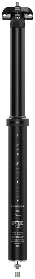 FOX Transfer Performance Elite Dropper Seatpost – 31.6 mm, 150 mm, Internal