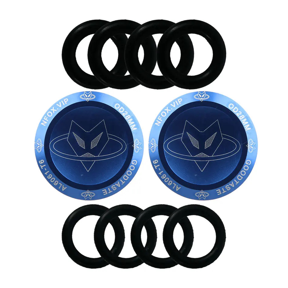 1 Pair Aluminum Alloy Bicycle Handlebar End Plug MTB Road Bike Grips Cycling Han
