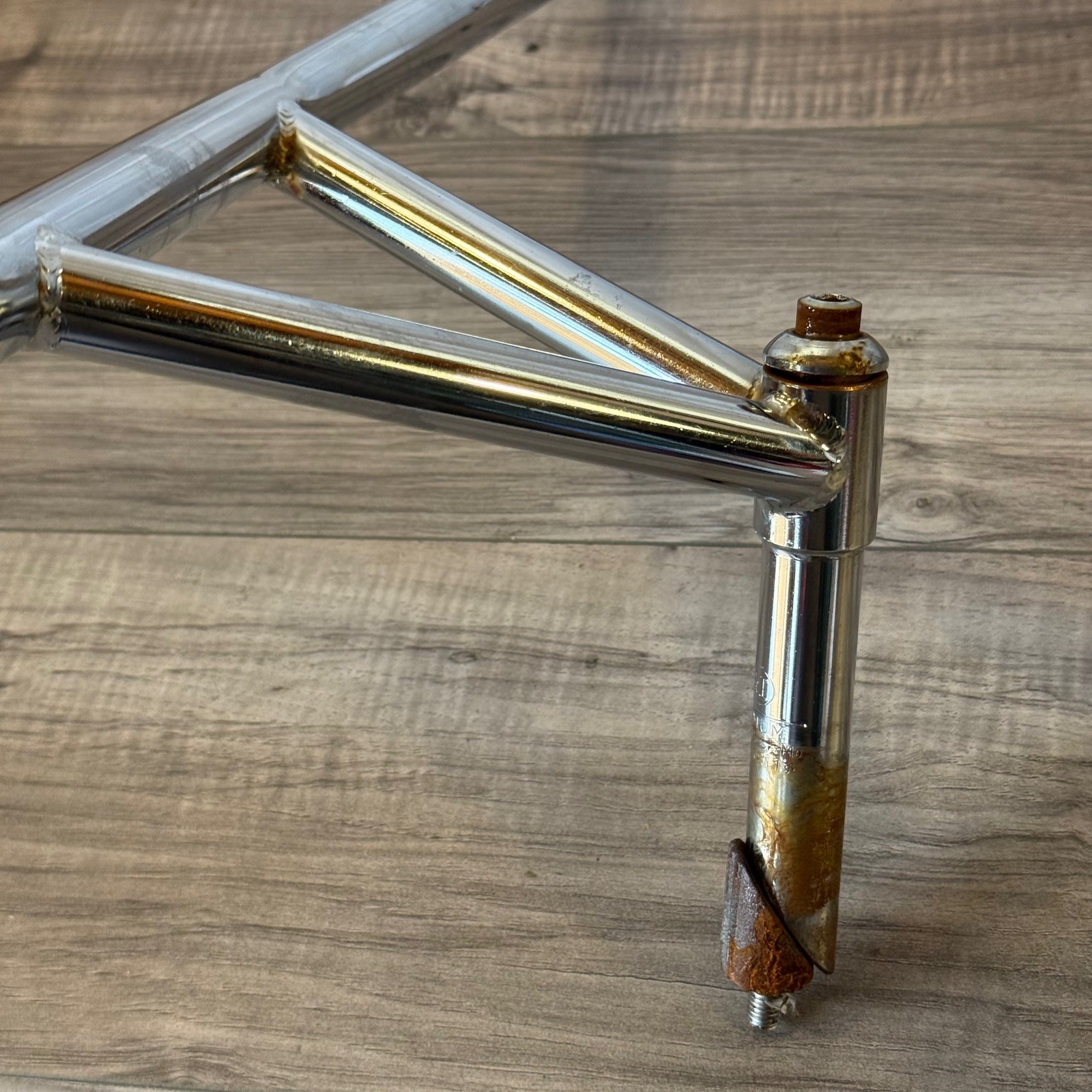 A&I  Bullmoose Handlebars 1-Inch 21.1 .833 Quill Taiwan Chromoly 