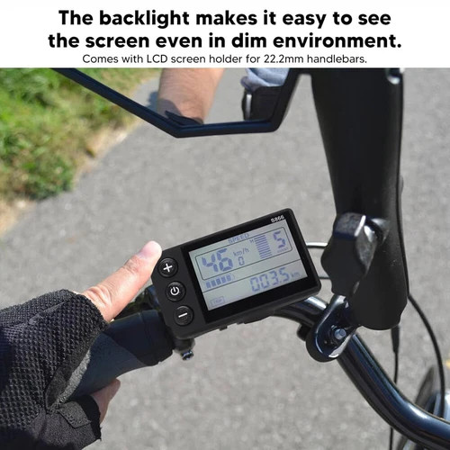 For E-Bike LCD Display 24V/36V/48V Display E-Bicycle MTB Part Electric Bike 2024