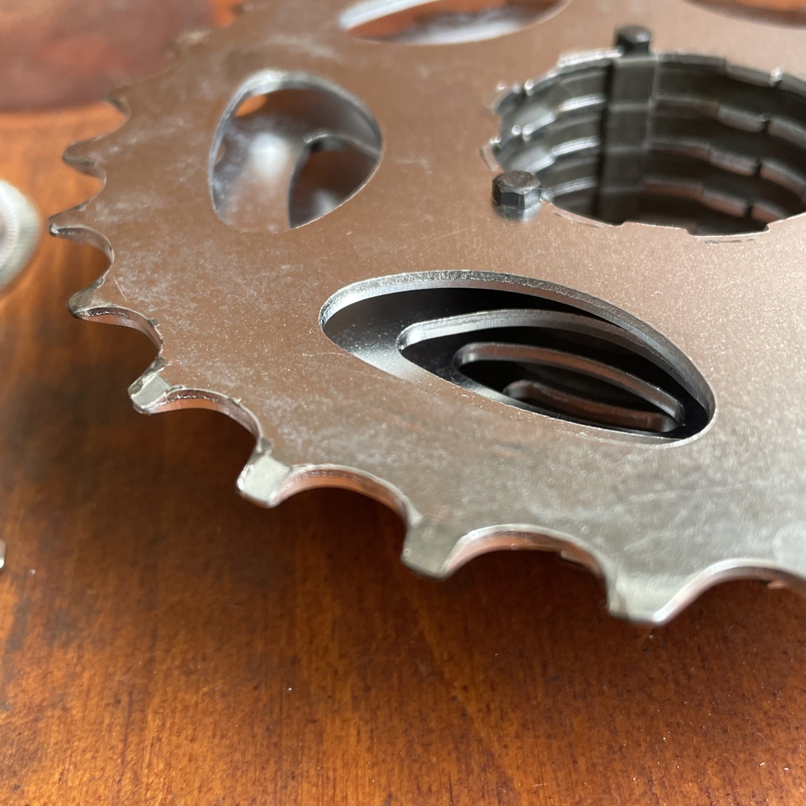 Vintage SHIMANO Hyperglide HG-70 7 Speed Cassette 12-28t MTB Silver GC