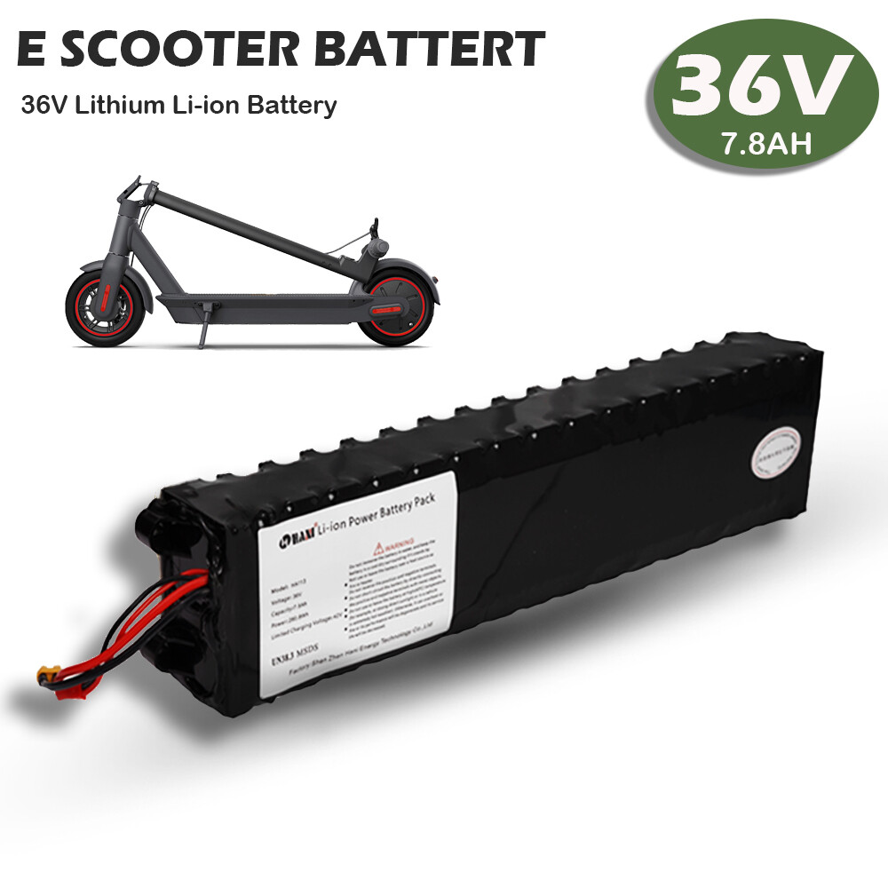 36V 7.8AH Electric Scooter Battery 36V Ebike E Scooter Replacement Battery XT30