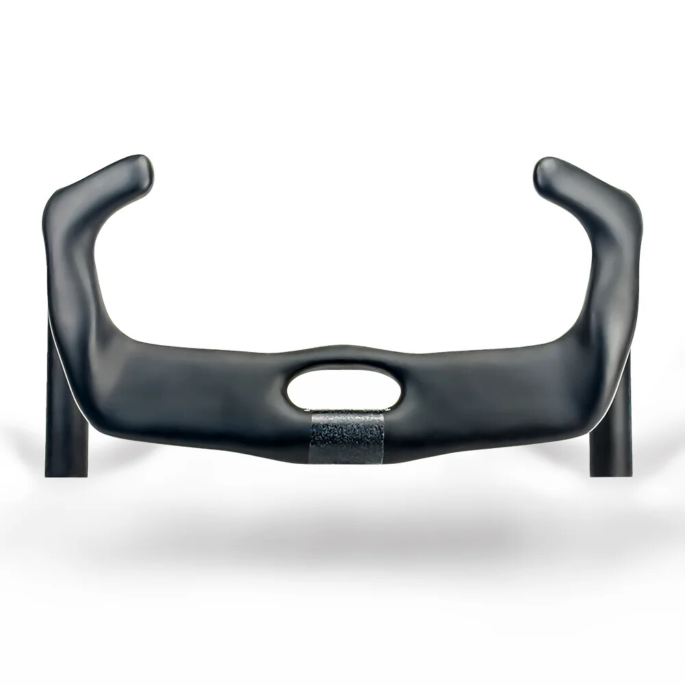 Carbon Fiber Track Bicycle Handlebar TT Bike Handlebar Fixed Black Matt 31.8mm