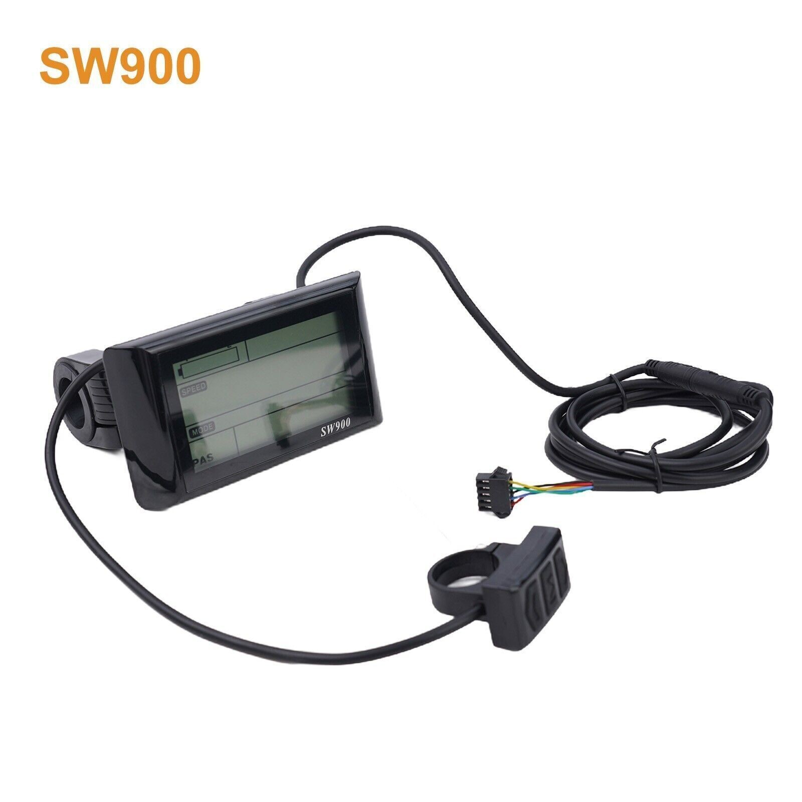 5Pin LCD S900 Display Meter Control Panel 24-72V E-Bike Electric/Bicycle Scooter