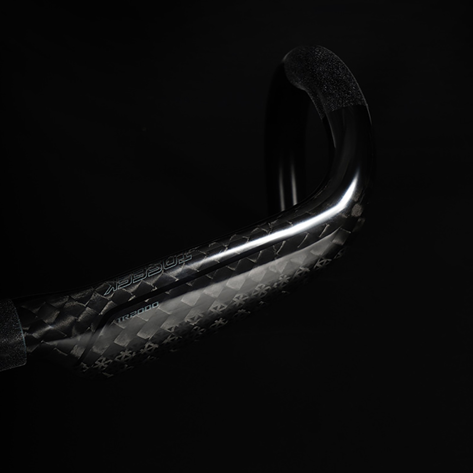 8K Carbon Fiber Gravel Handlebar Racing Road Bike Bicycle Handle Drop Bar 31.8mm
