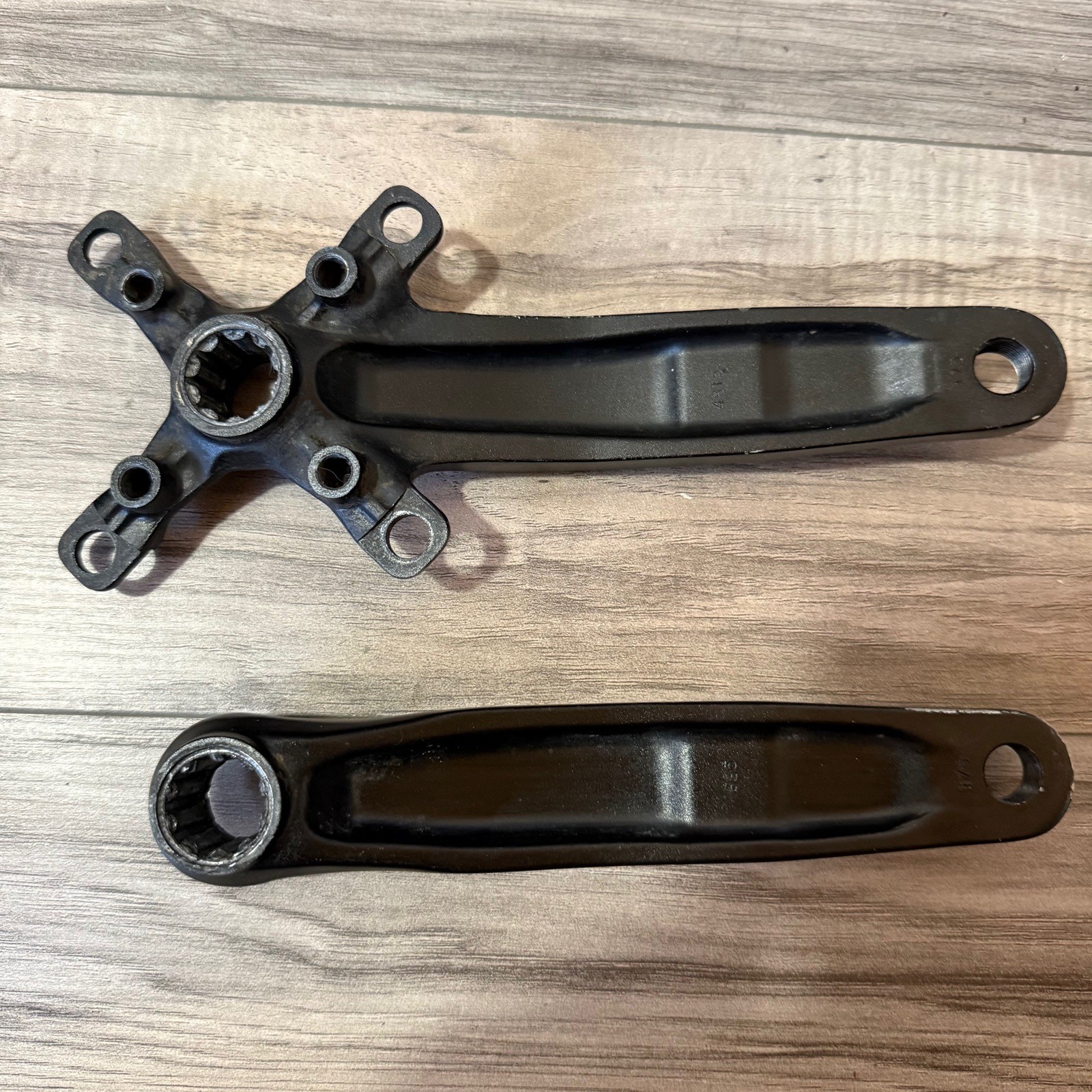 Race Face Ride XC ISIS Drive Mountain Bike Crank Arms 175 104BCD Triple Black