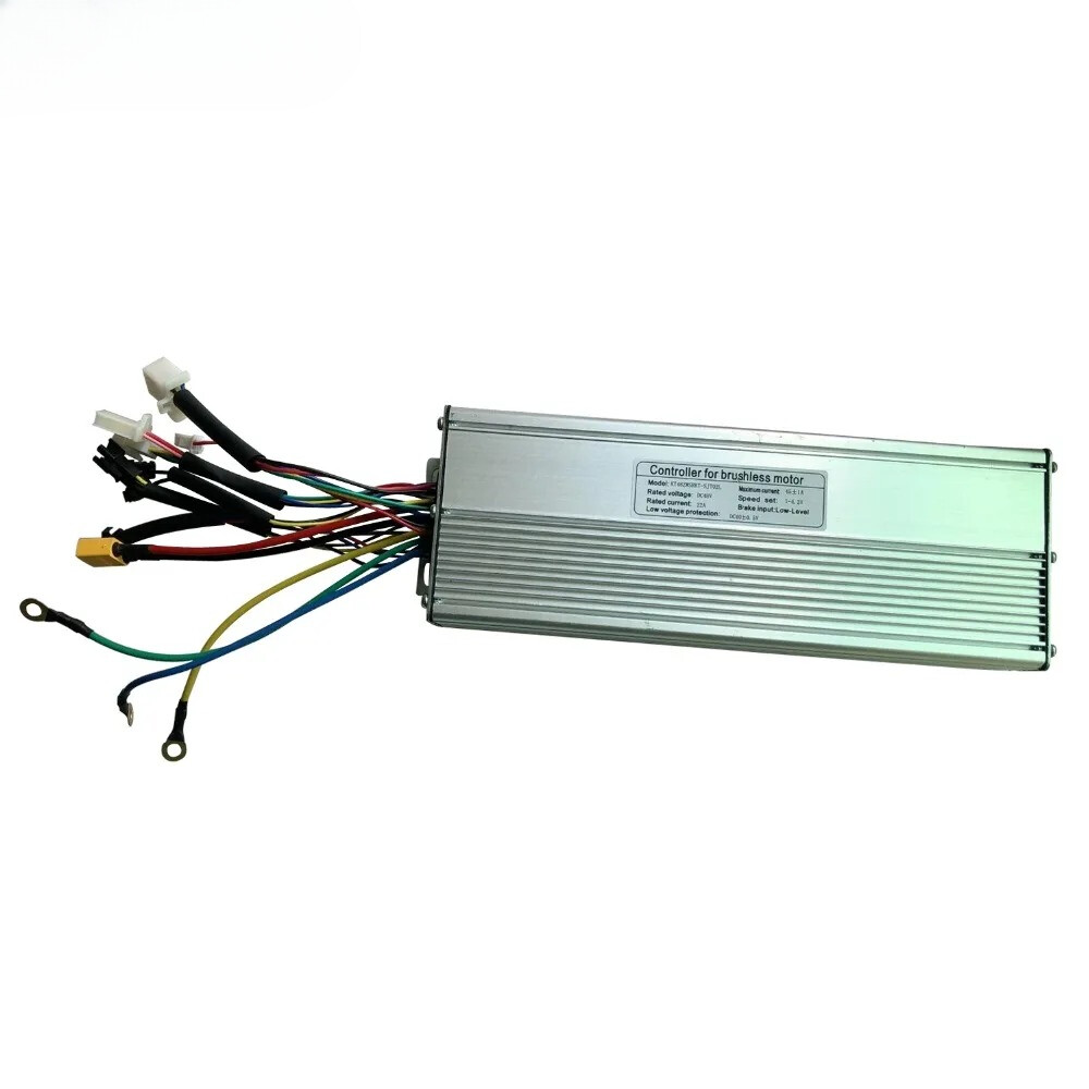 45A 48V 1500W 2000W Electric Bike DC Sine Wave Controller 18 Mosfet with Display