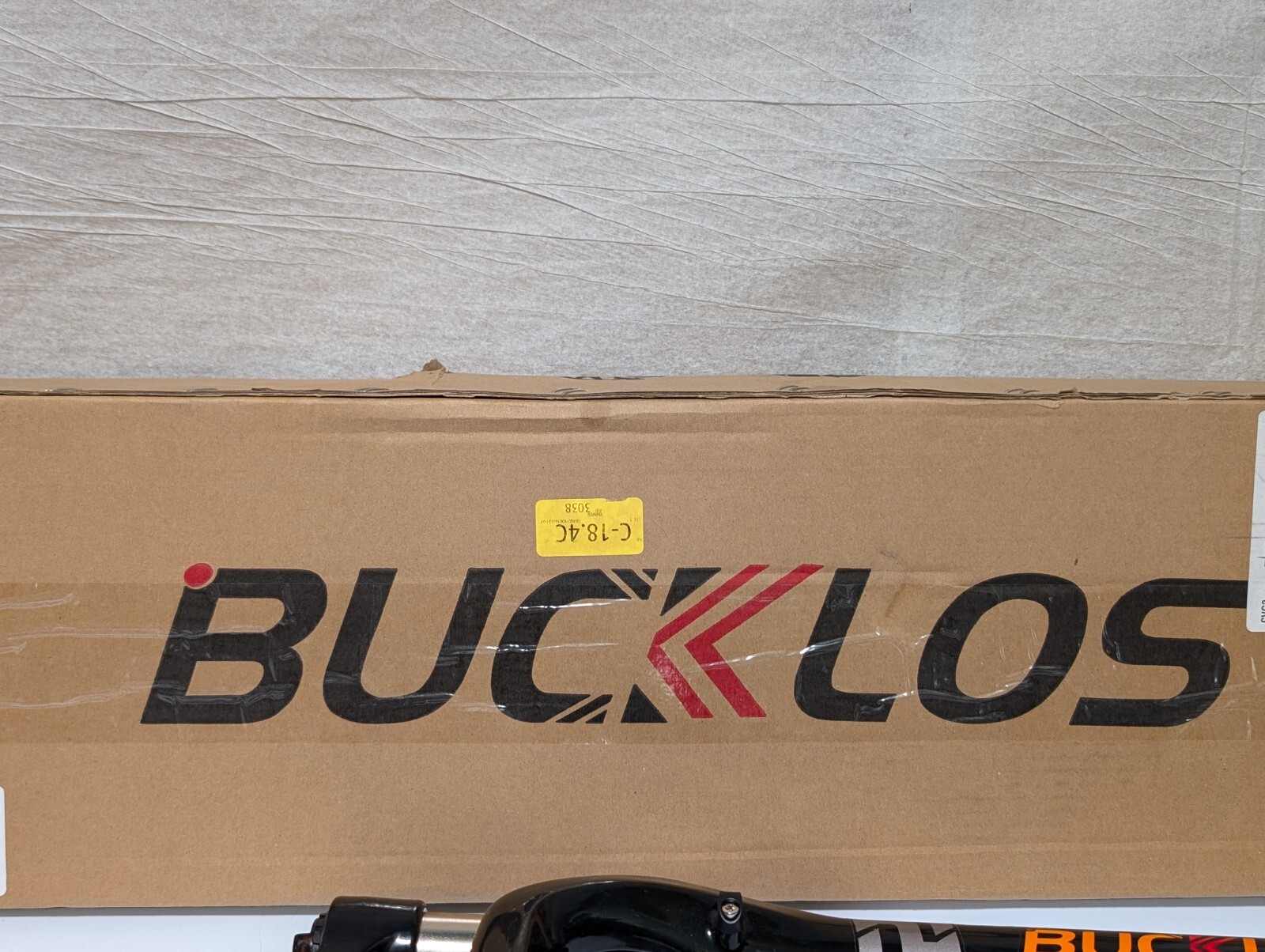 Bucklos 26″ Suspension Fork & FMF Padded Butterfly 31.8″ Handlebars