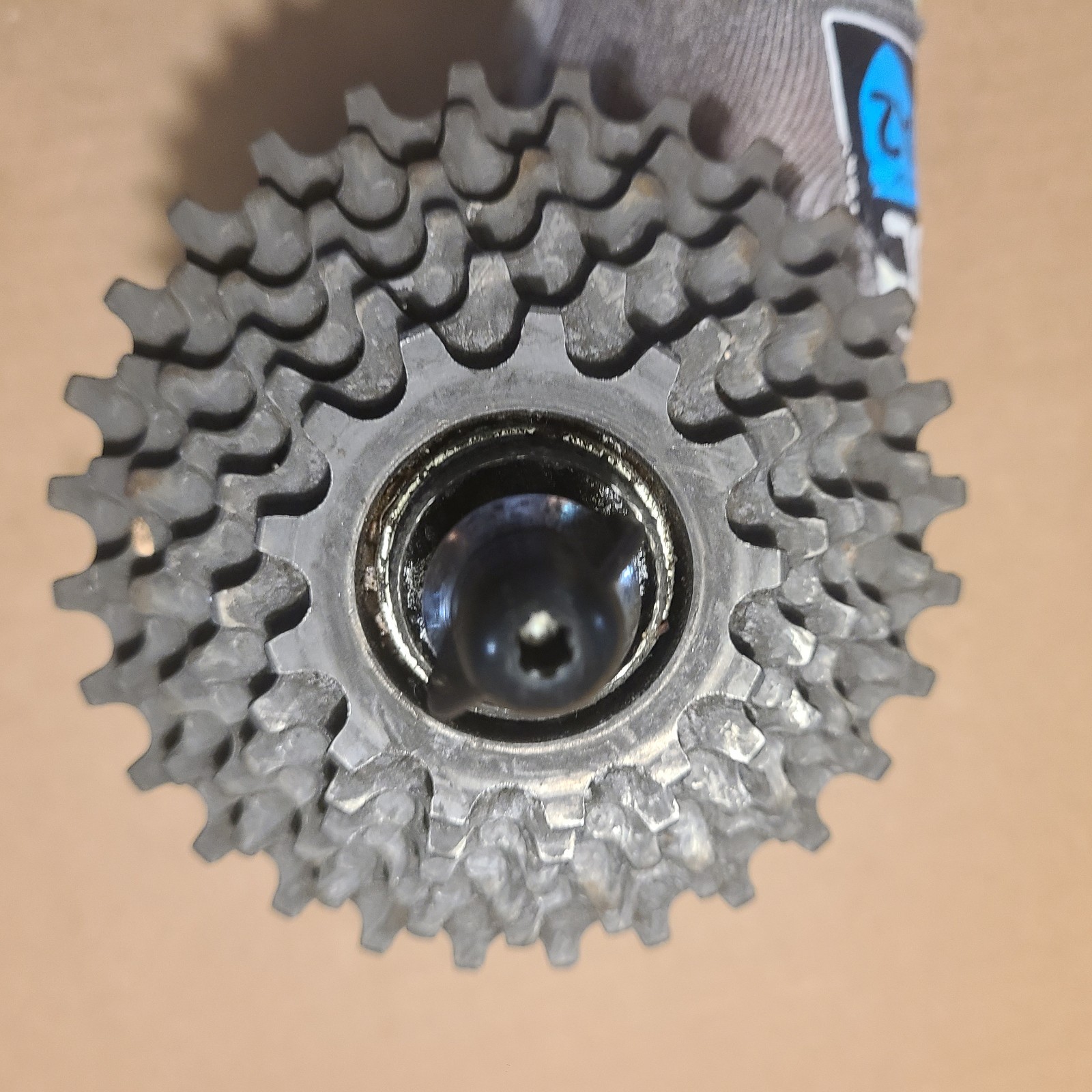 Vintage Maillard Helicomatic Rear Hub 36H 6-Speed Cogset QR Skewer France 126mm