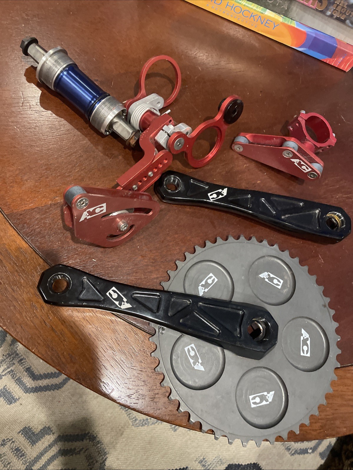 AC Components Downhill Crankset And Chain Guides