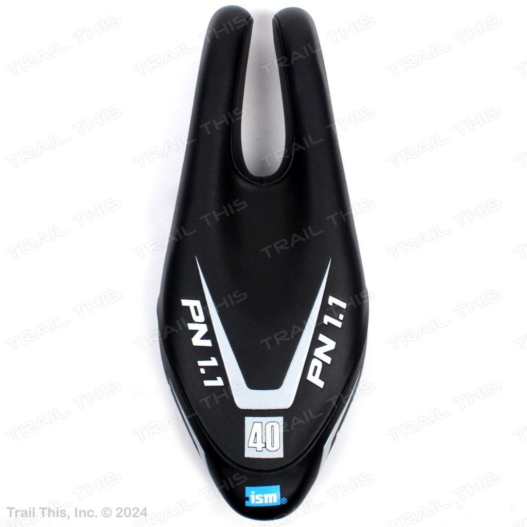 ISM PN 1.1 Split-Nose Road Bicycle Saddle Triathlon Time Trial 275 x 110mm Black