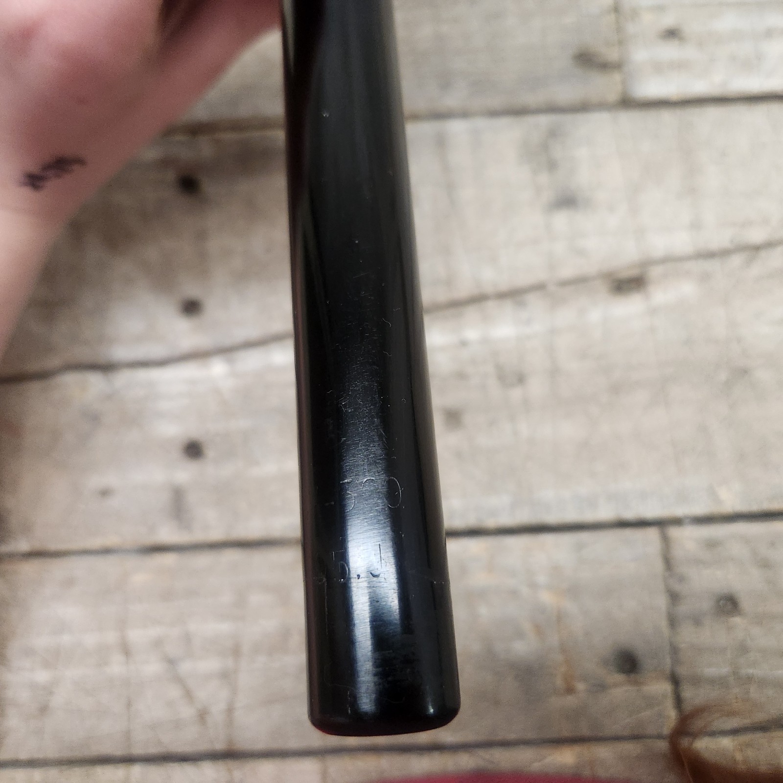 Vintage 1990s GT Mountain Bike Handlebar 25.4mm Clamp 560mm Wide Black Alloy MTB