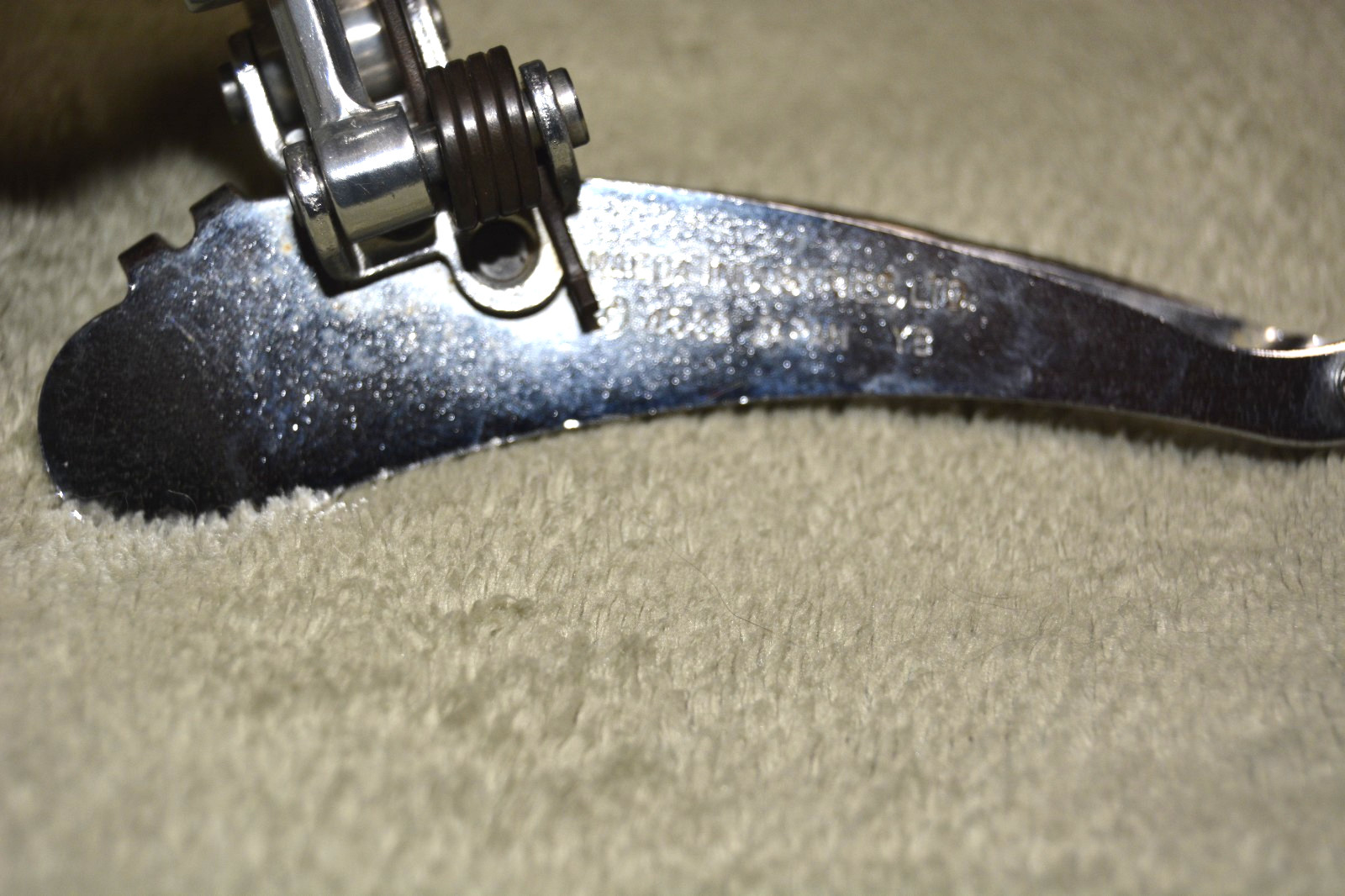 Suntour Superbe 1st Generation Racing front derailleur No cable stop Japan