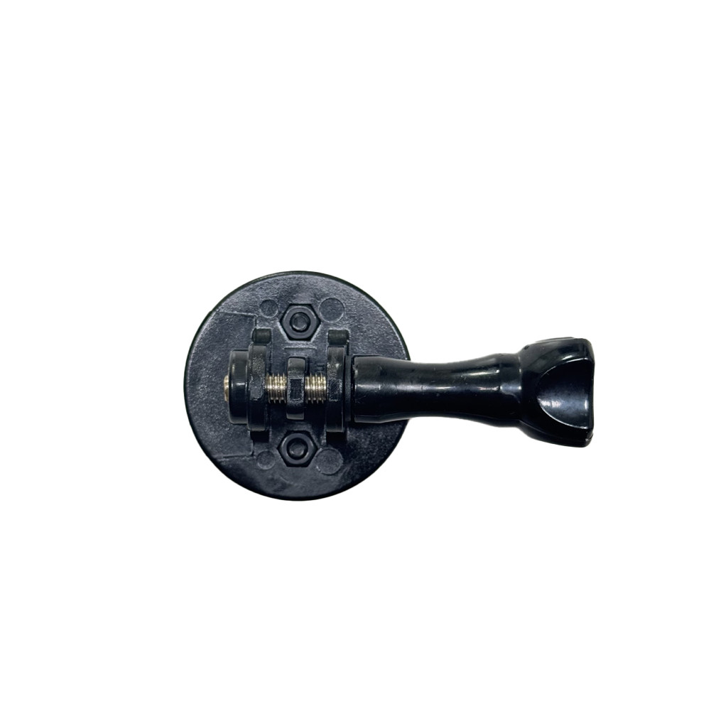 Lightweight Bike Computer Mount Adapter for Action Cam 50g Black Plastic