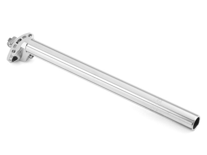 MCS Fluted Seat Post 25.4 Silver