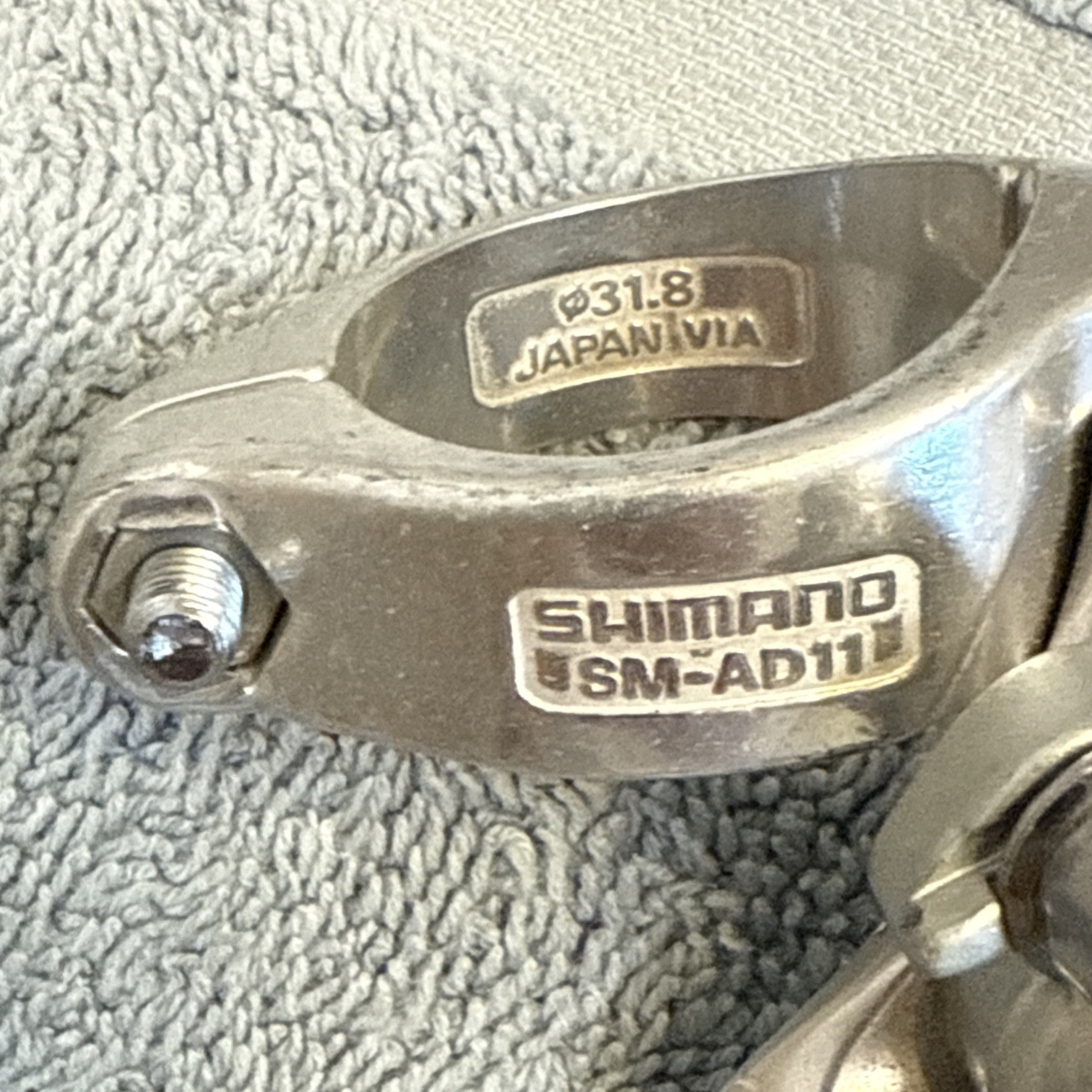 Shimano 105 Braze-on Front Derailleur FD-1055 with 31.8mm clamp 2×6,7,or8 [ssg]