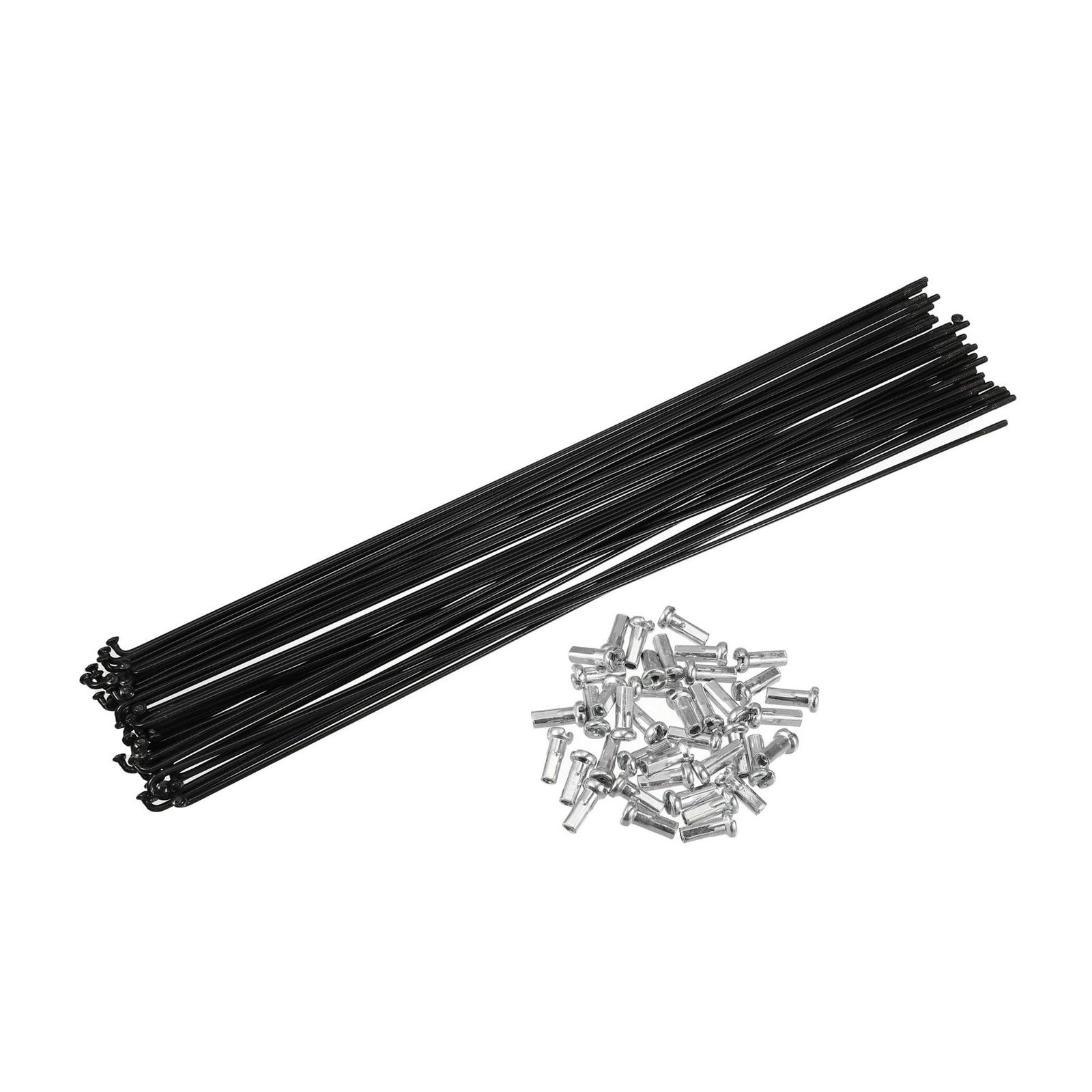 40 Pcs Bicycle Steel Spokes Heavy Duty Wheel Replacement Wire Tension Rods