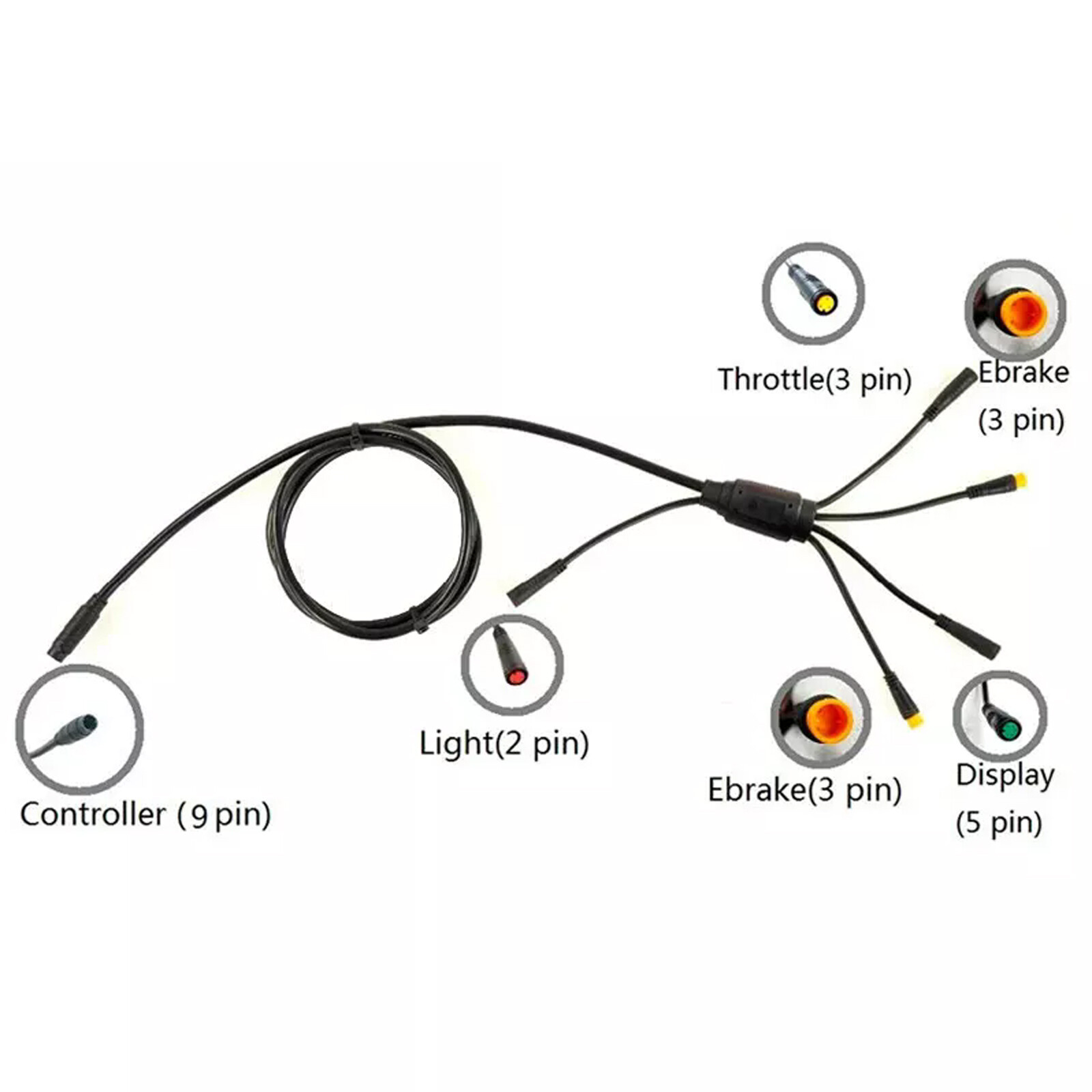 36V 48V 25A 750W Controller Waterproof Brushless Motor Electric Bicycle E-bike