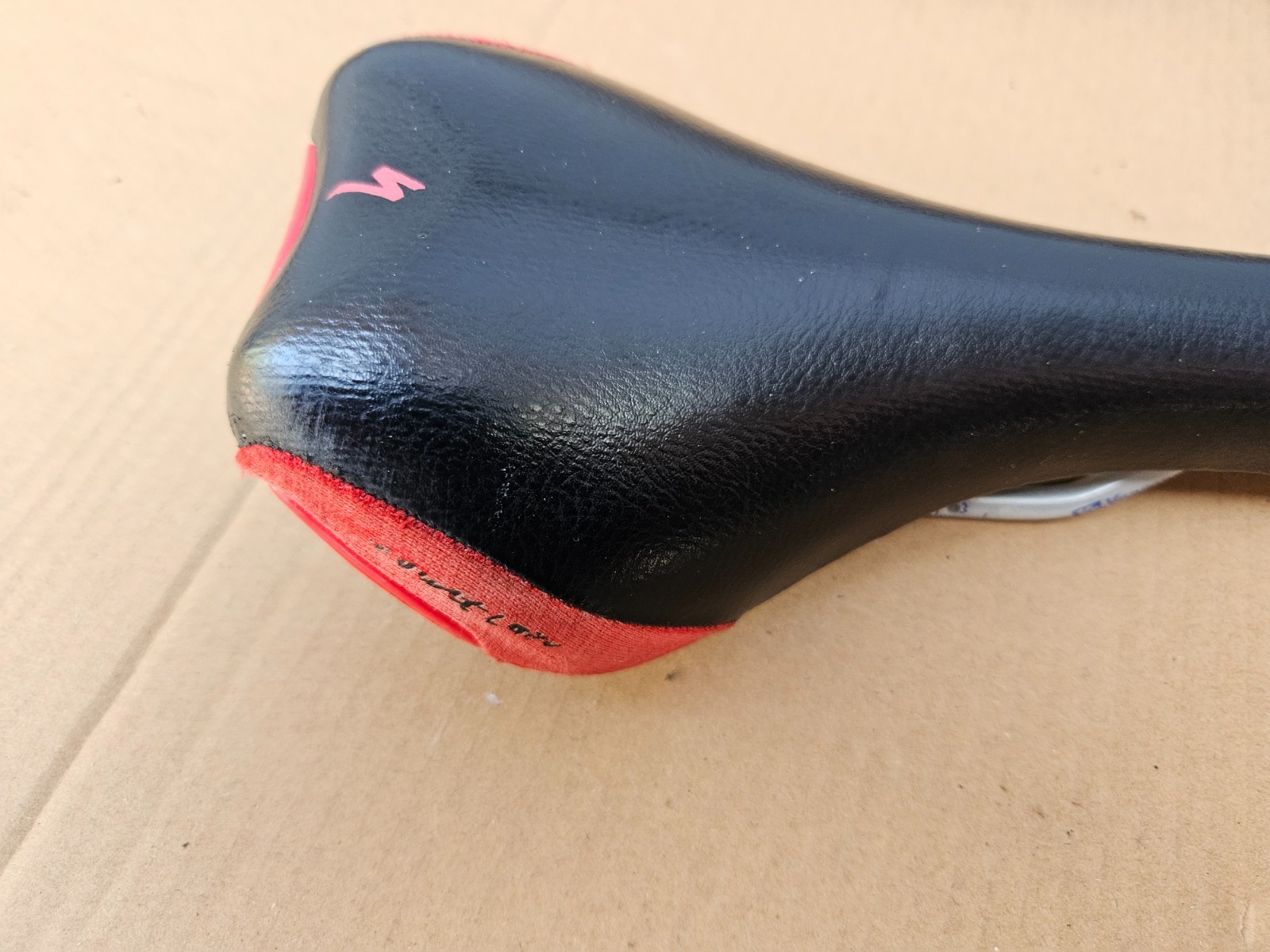 Vintage Specialized Prolong Revolution Mountain Bike Saddle Manganese Rails